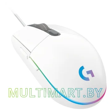 Игровая мышь Logitech G102 Lightsync (белый) картинка 4